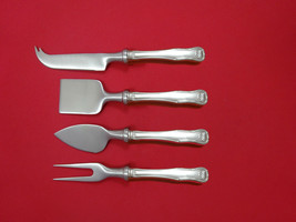 King by Kirk Sterling Silver Cheese Serving Set 4pc HHWS  Custom - £219.80 GBP