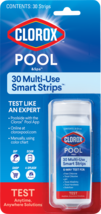 Clorox Pool &amp; Spa Multi Use Smart Testing Strips (30 Strips) - £17.41 GBP