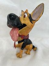 German Shepherd Figurine Little Paws Dog Sculpted Pet 314-LP-SAS 5.5 in High image 3