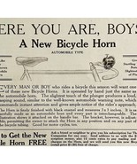 1916 Perry Mason Bicycle Automobile Horn Advertisement Bike Ephemera DWMYC1 - $374.39 MXN