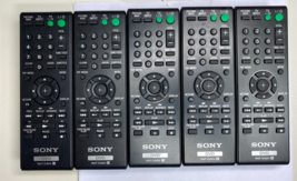 5 Pack Lot Sony RMT-D187A Dvd Player Remote For DVP-SR101P SR101B SR200P SR500H - $22.95