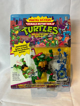 1989 Playmates Breakfightin' Raphael Action Figure Sealed Unpunched Blister Pack - £39.40 GBP