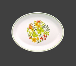 Johnson Brothers JB1017 oval platter. Retro florals. Made in England. - $69.43