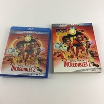 Disney Pixar Incredibles 2 Blu-Ray &amp; DVD Movie Bonus Extra Slip Cover New Sealed - £13.12 GBP