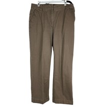 Christopher &amp; Banks Womens Straight Leg Pants Size 14 Brown - $18.50