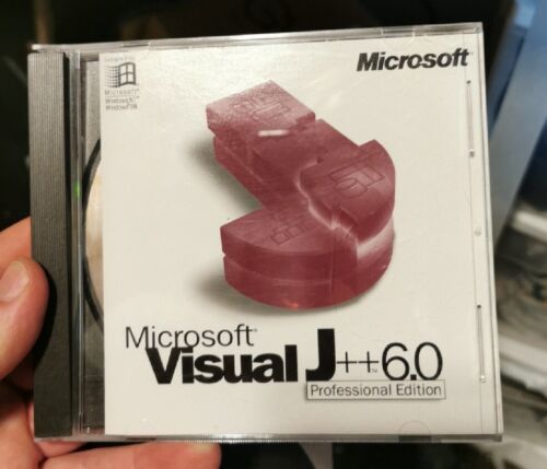 Microsoft Visual Studio J++6.0 Professional Edition With CD and Product Key - $14.84