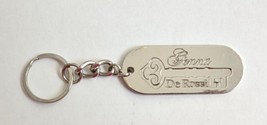 Genna DeRossi Silver Tone Metal Key Ring - £4.65 GBP