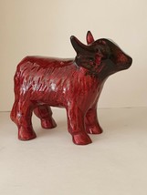 Tilnar - Animals - Highland Cow - height 8cm.- Made from Recycled Aluminium - £14.54 GBP