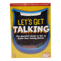 Let&#39;s Get Talking Question Card Game - Get to Know Your Family Better Ne... - $19.79