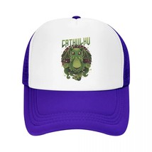 Fashion Unisex Funny Cathulhu Cat Cthulhu Trucker Hat Adult Adjustable Baseball  - £85.81 GBP