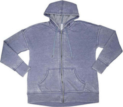 allbrand365 designer Womens Activewear Full Zip Hoodie Size Large Color Infinity - £38.55 GBP