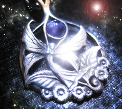 HAUNTED NECKLACE SIT AT THE TABLE WITH SORCERERS HIGHEST LIGHT OOAK MAGICK - £224.76 GBP