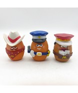 McDonalds Chicken Nugget 1988 McNugget Buddies Happy Meal Toys Lot of 3 - £35.18 GBP