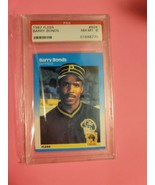 1987 FLEER Barry Bonds #604 - PSA 8 (NM-MT) - $524.67 MXN