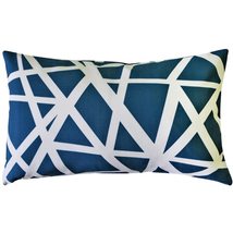 Bird&#39;s Nest Teal Throw Pillow 12x19 (Complete with Pillow Insert) - $39.95+