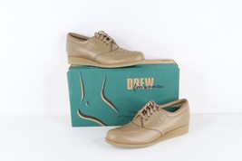 NOS Vtg 90s Streetwear Womens 8 2A Chunky Platform Braided Leather Shoes... - $137.40 CAD
