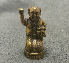 Tiny Guman Thong kumantong mini amulet sitting baby ghost boy calling good luck, - £23.48 GBP