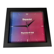 Risperdal M-TAB Drug Rep Promotional Wall Clock 10.5 x 11 Tested Working - $26.72