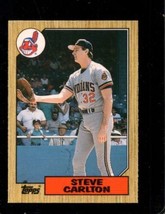 1987 Topps Traded #19 Steve Carlton Nmmt Indians Hof *AZ0641 - £2.68 GBP