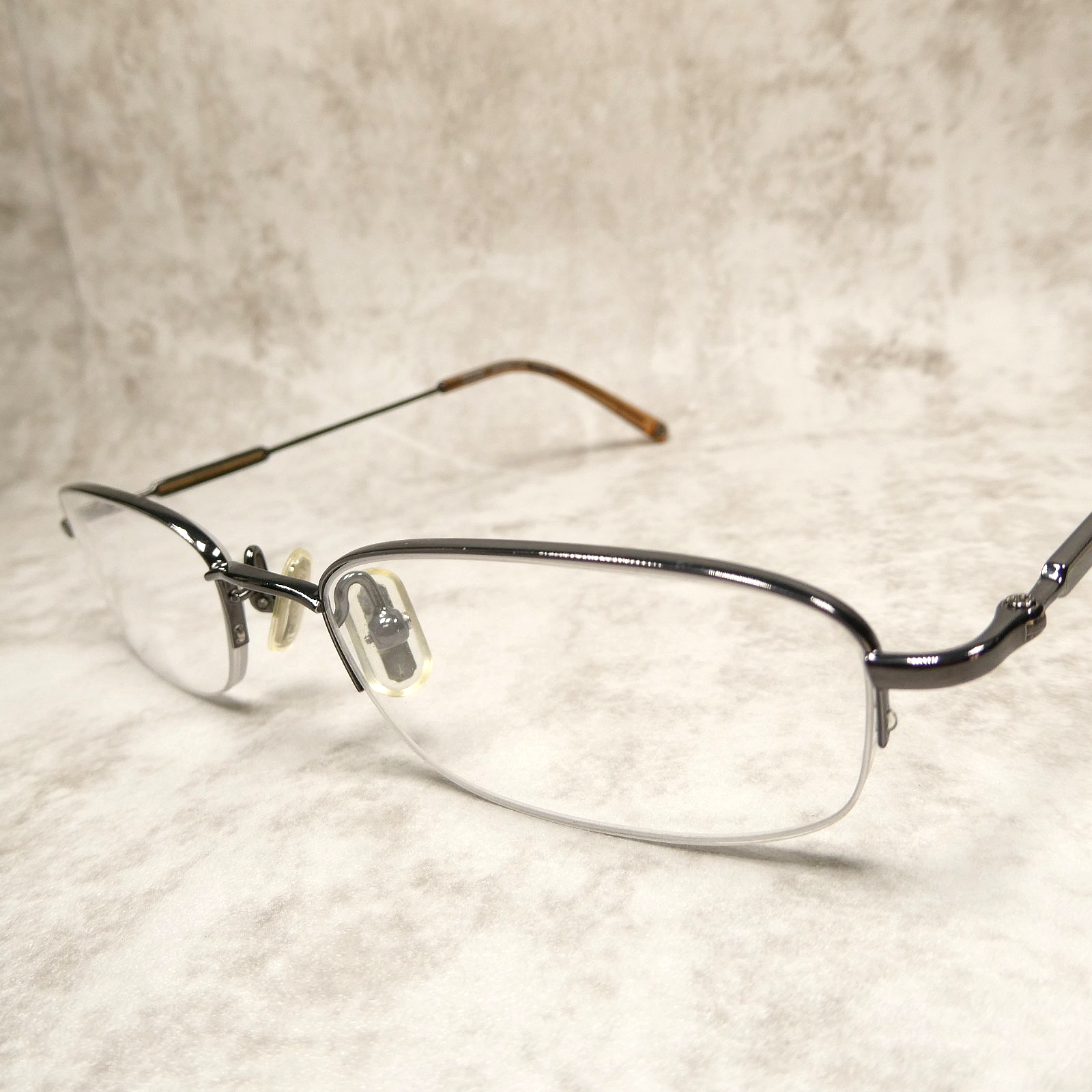 Coach Womens Polished Gray Half Rim Eyeglasses FRAMES Greenwich 304 49-19-135 Item image 6