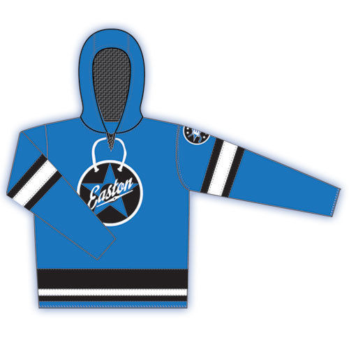 Easton Retro  1 Senior Hockey Hoodie  Royal Blue  Size L   MSRP $69.99 - $47.49