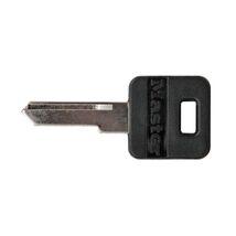 Master Lock Key Blank Cylinder Blue Nkl Platd BRS Boxed - $35.32