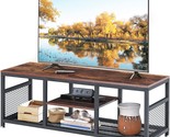 Vecelo Tv Stand Up To 55 Inches Entertainment Center Media Console Open ... - $103.94