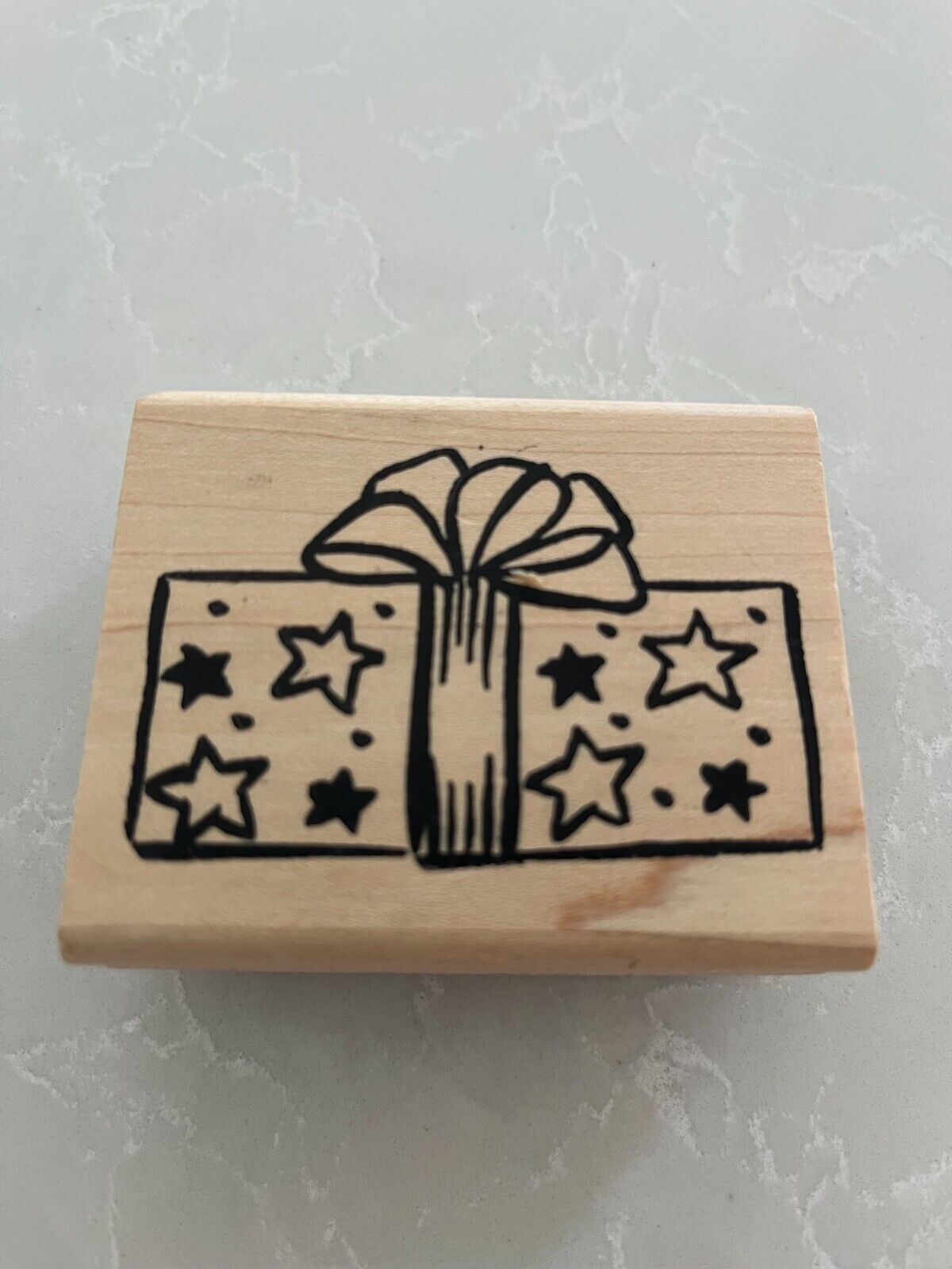 11 NEW  MOUNTED WOOD RUBBER  CRAFT GIFT BOX STAMPS YOUR CHOICE BUY MORE & SAVE! Item image 12