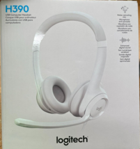 Logitech - H390 - USB-A Computer Headset with Noise Cancelling Microphon... - $49.95