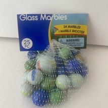 Glass Marbles 25 Count 24 Players +1 Shooter - £6.01 GBP