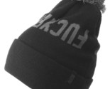 Official Crown of Laurel Black Gray EFFERS Fu$kers Pom Beanie Winter Hat NW - £11.85 GBP