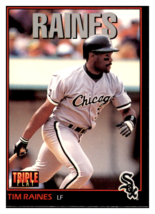 1993 Triple Play Tim
  Raines   Chicago White Sox Baseball
  Card GMMGD - £1.32 GBP