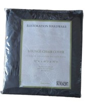 Restoration Hardware 12 Gauge Vinyl Lounge Chair Cover 32&quot;W x 40&quot;D x 30&quot;H Brown  - £51.63 GBP