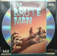 The Brute Man (1946 Film) Laserdisc NTSC Mystery/Thriller Rondo Hatton - £11.94 GBP