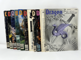 Lot of 10 Vintage Dragon Magazines D&D Volumes 84, 88, 90, 91, 94-100 - $40.50