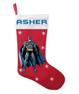 Batman Christmas Stocking - Personalized and Hand Made Batman Christmas ... - £25.89 GBP