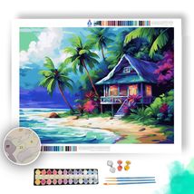 Tropical House Oasis - Paint by Numbers - £23.37 GBP+