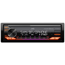 JVC KD-X380BTS Single DIN Bluetooth USB/AUX AM/FM Stereo Car Audio Receiver - £139.17 GBP