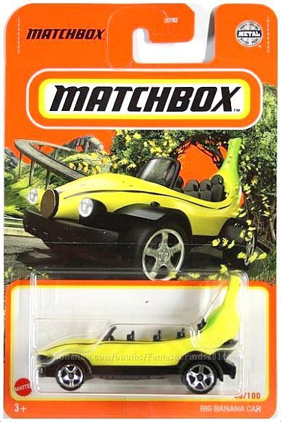 Primary image for Matchbox - Big Banana Car: MBX Highway #48/100 (2021) *Yellow Edition*