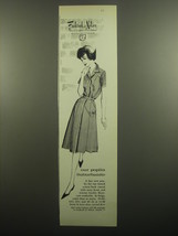 1960 Frederick &amp; Nelson Dress Ad - Our poplin Suburbanite - $14.99