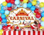 Circus Carnival Party Decoration Including Circus Confetti Balloons Kit ... - $37.99