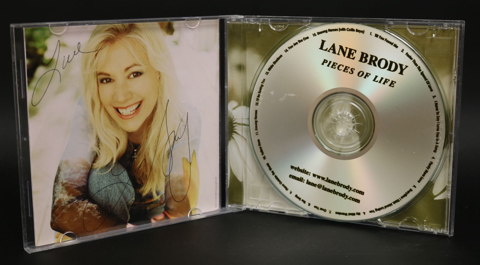 Lane Brody Signed Autographed &quot;Pieces of Life&quot; Music CD - $49.99