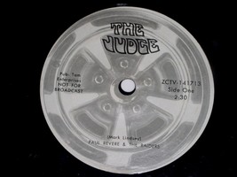 Paul Revere &amp; The Raiders The Judge 33 1/3 Rpm Record ZCTV-141714 Promo ... - £786.90 GBP