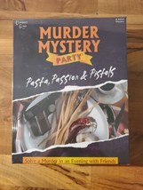 MURDER MYSTERY PARTY GAME: PASTA, PASSION &amp; PISTOLS ROLE PLAYING - £16.10 GBP