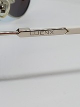 LUENX Aviator Sunglasses Polarized With Blue Mirror Coated Lenses 60mm 17-135 image 7