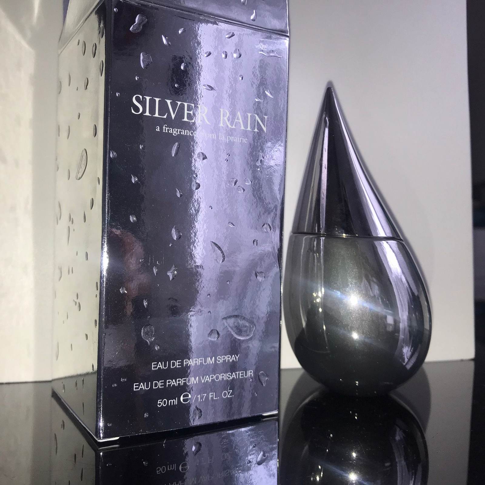 La Prairie - Silver Rain - Eau de Parfum - 50 ml - RARE - new, full, unused, wit - $555.00