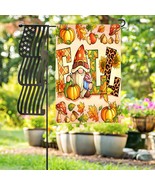 Linen Garden Flag Banner – Easter - Gnome Cupcake 12″x18″ - $13.97