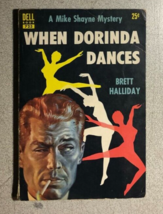WHEN DORINDA DANCES Mike Shayne by Brett Halliday (Dell) paperback - £9.31 GBP