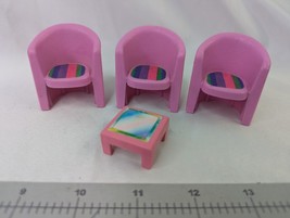 Glamour Gals Pink Chair Lot Vintage Ocean Cruise - $19.95