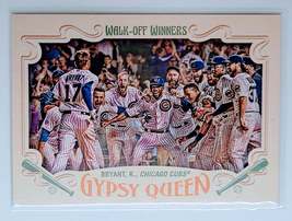 2016 Topps Gypsy Queen Kris Bryant Walk-Off Winners Chicago Cubs
  Baseball Card - £27.42 GBP